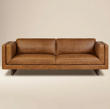 Load image into Gallery viewer, Salo 99" Leather Sofa